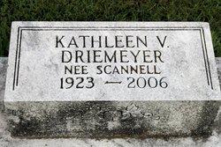 Kathleen Virginia “Kay” <I>Scannell</I> Driemeyer 