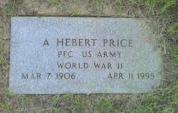 PFC A Herbert “Hebe” Price 