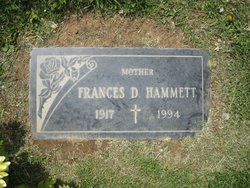 Frances Dias <I>Hanley</I> Hammett 