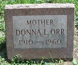 Donna Lucille <I>Boughton</I> Orr 