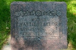 Hattie Marit <I>Holden</I> Taylor 