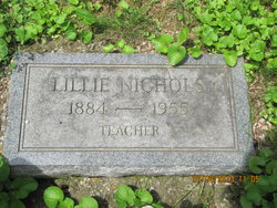 Lillian “Lillie” Nichols 