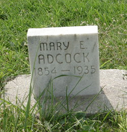 Mary Elizabeth <I>Eakins</I> Adcock 