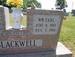 William Earl “Pick” Blackwell 