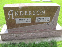 Ruth Alice <I>Mershon</I> Anderson 