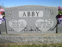Helen Esther <I>Lowe</I> Abby 