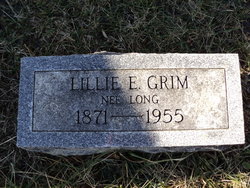 Lillie E <I>Long</I> Grim 