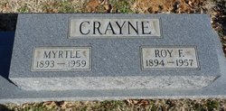 Elma Myrtle <I>Brown</I> Crayne 