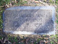 Gladys Bertha Fowler 