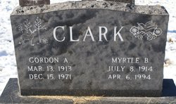 Myrtle B Clark 