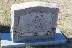 Alma D. <I>Maxwell</I> Carr 