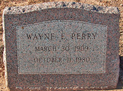 Wayne Edgar Perry 