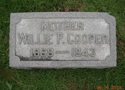 Willie L. <I>Pack</I> Cooper 