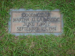 Martha Lula <I>Morris</I> Mishoe 
