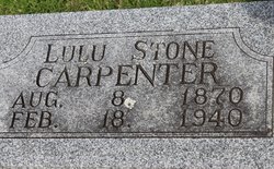 Lulu Angeline <I>Stone</I> Carpenter 