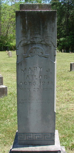 Mary Jane <I>Mitchell</I> Ailor 