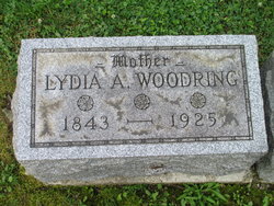 Lydia Ann <I>Peters</I> Woodring 