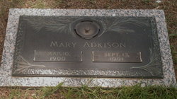 Mary <I>Crocker</I> Adkison 