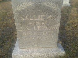 Sallie A. <I>Finley</I> Lemond 