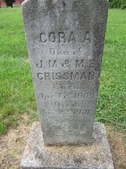Cora Alma Crissman 