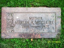 Merlia Ann <I>Dye</I> McClure 