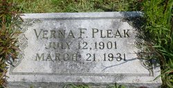 Verna Faye <I>Pierce</I> Pleak 