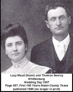 Lucy Maud <I>Nunn</I> Whittenburg 