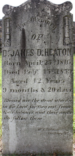 Dr James Decatur Heaton 