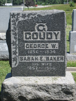 Sarah E. <I>Baker</I> Goudy 