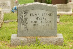 Emma Irene <I>Barrick</I> Myers 