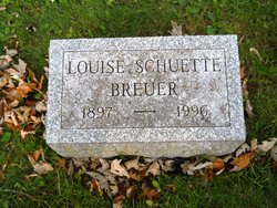Louise S. <I>Schuette</I> Breuer 