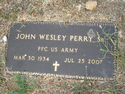 PFC John Wesley Perry Sr.