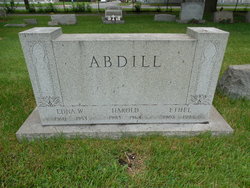Edna Whiteside <I>Miller</I> Abdill 