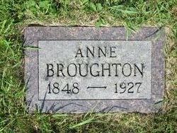 Anne <I>Larson</I> Broughton 