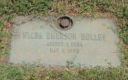 Wilda Mary <I>Emerson</I> Holley 
