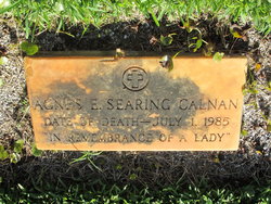 Agnes Elizabeth <I>Searing</I> Calnan 