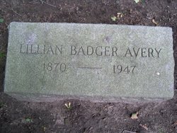 Lillian May <I>Badger</I> Avery 