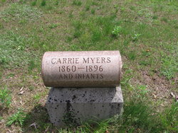 Carolyn B. and Infants “Carrie” <I>Chambers</I> Myers 