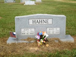 Mary V. <I>Helm</I> Hahne 