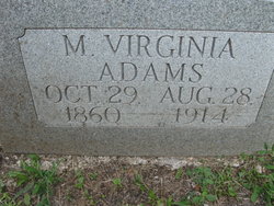 M Virginia Adams 