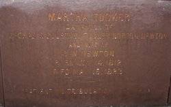 Martha Tucker <I>Newton</I> Newton 
