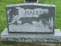 Margaret E <I>Hassinger</I> Haire 