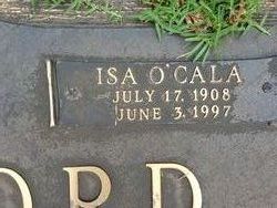 Isa O'Cala <I>Underwood</I> Sanford 