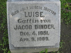 Louisa <I>Buchner</I> Binder 
