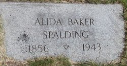 Alida <I>Baker</I> Spalding 