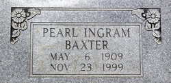 Permella Pearl <I>Ingram</I> Baxter 