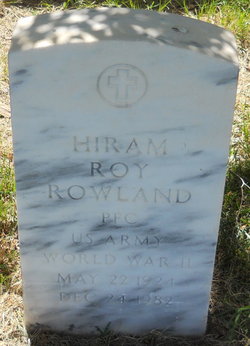 Hiram Roy Rowland 