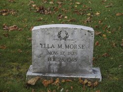 Ella M. <I>Benjamin</I> Morse 