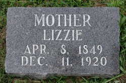Elizabeth A. “Lizzie or Eliza” <I>Pierce</I> Bowers 