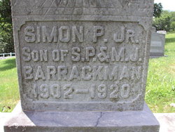 Simon Barrackman Jr.